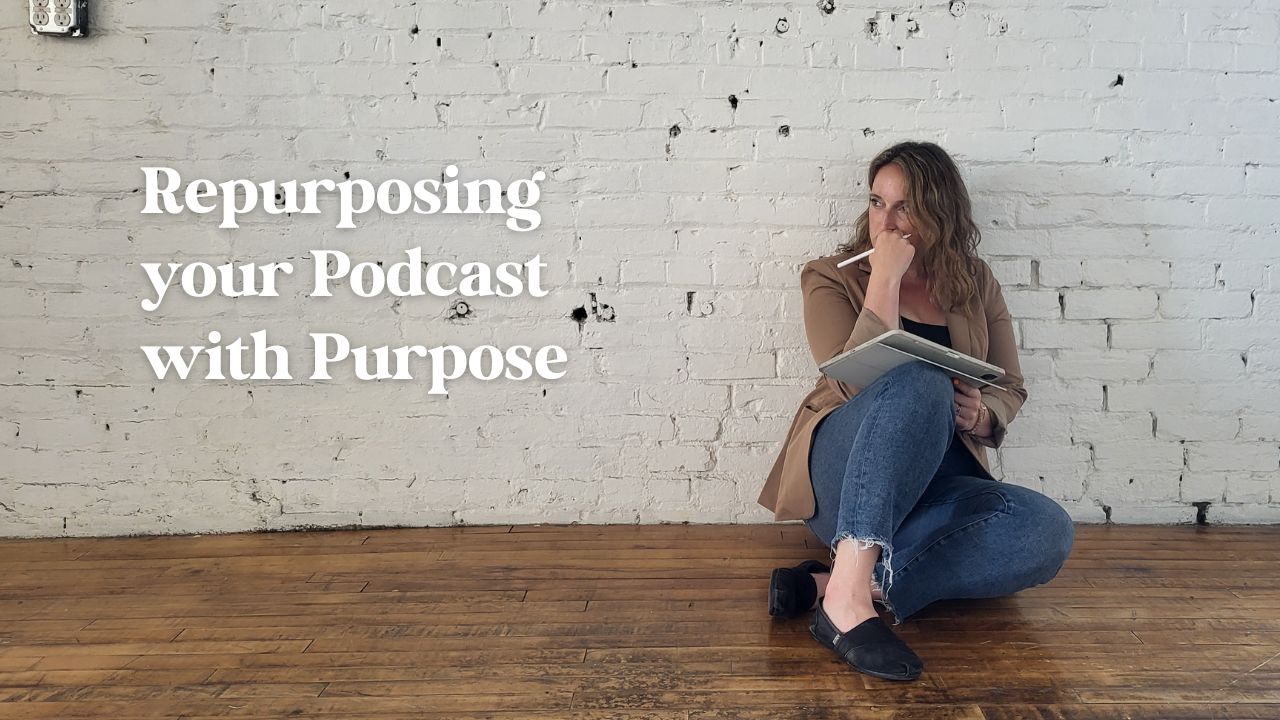 How to repurpose your podcast into a blog in less than 30 Minutes