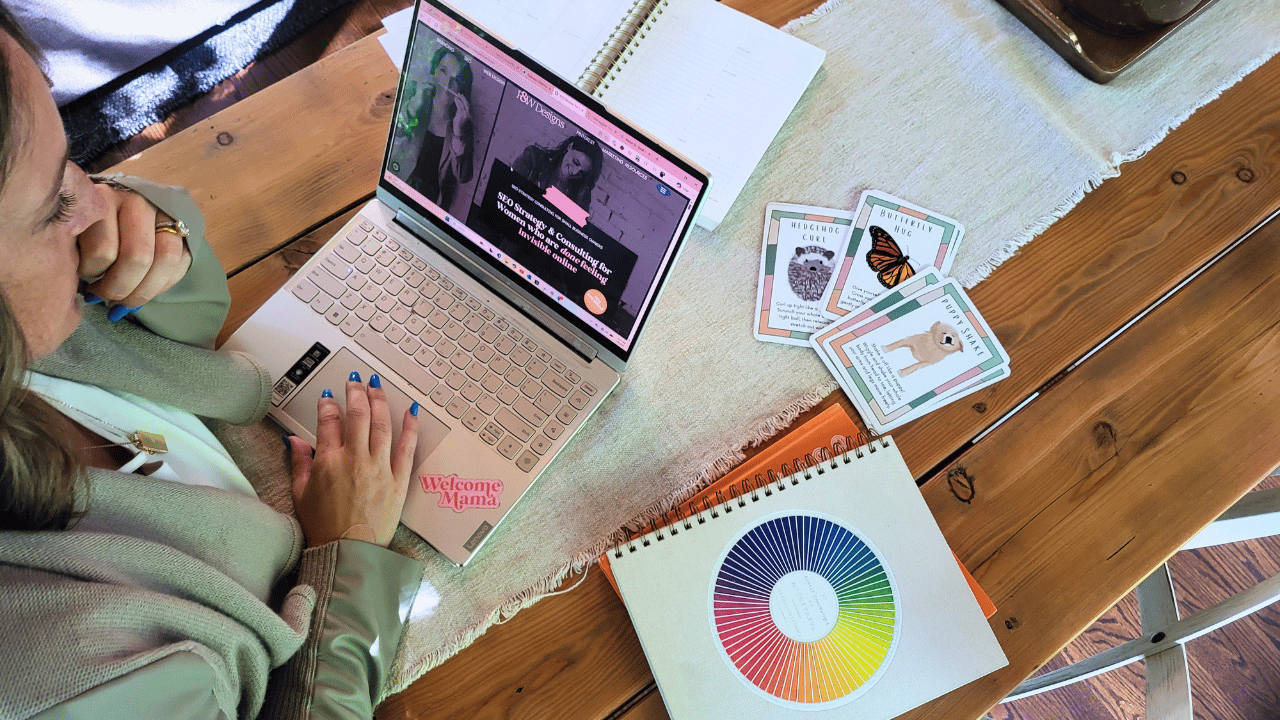 Website Overlay for a website relaunch checklist